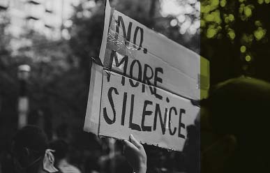 no more silence sign