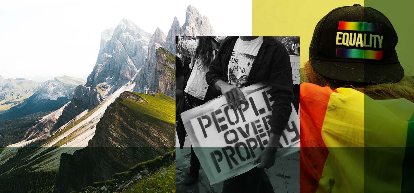 people over property