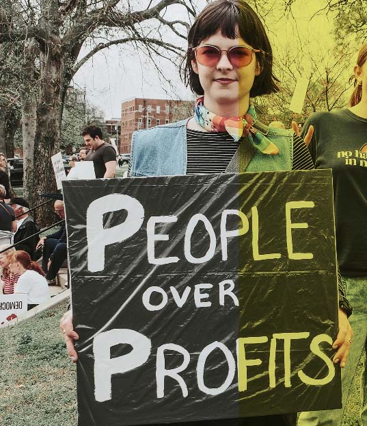 people over profits